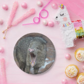 口を大きく開けたジャヴァリーナ ペーパープレート (パーティー)