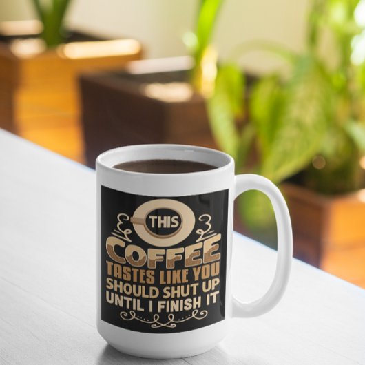 口を閉じておけば良かったのに コーヒー おもしろグッズ マグカップ