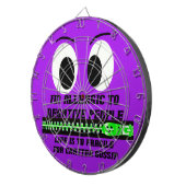 口を閉じて！ ダーツボード (正面右)