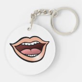 口を開く キーホルダー (裏面)