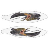 口を開けたフロリダワニ バスケットボール (パネル)