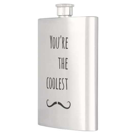 口クール髭 フラスク (左)