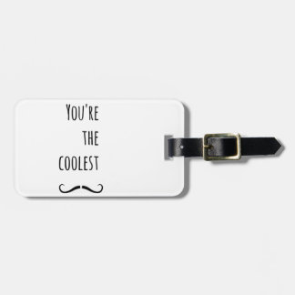 口クール髭 ラゲッジタグ