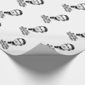 口パーソナライズされた峡博士 ラッピングペーパー (角)