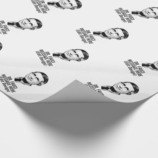 口パーソナライズされた峡博士 ラッピングペーパー (角)