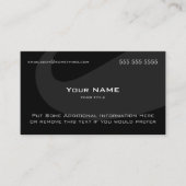 口モダン髭（濃） 名刺 (正面)