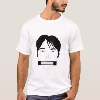 口付きTシャ静かツ Tシャツ