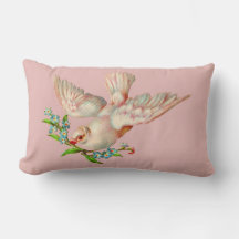 口元に棘のある美しい白い鳩