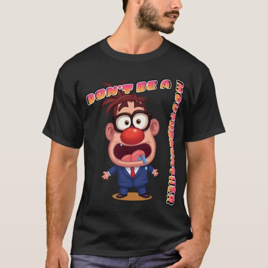 口呼吸なんてやめて Tシャツ (正面)