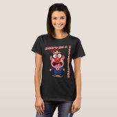 口呼吸なんてやめて  Tシャツ (正面フル)