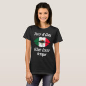 口唇ラブメキシコ国旗Ixtapa Tシャツ (正面フル)
