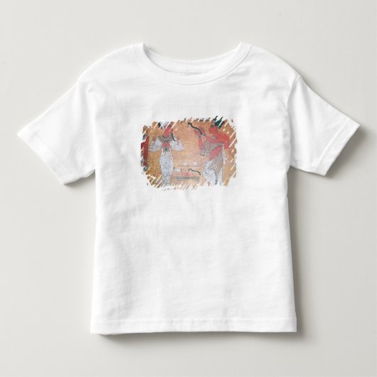 口式の開始を行うAy トドラーTシャツ (正面)