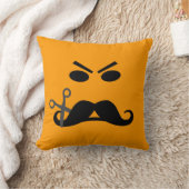 口怒ひげカスタム装飾用クッション クッション (ブランケット)