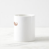 口独身の髭 コーヒーマグカップ (中央)