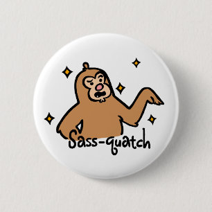 口答えquatch Pin 缶バッジ