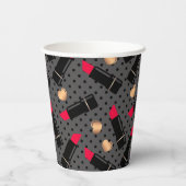 口紅お気に入りの装飾用クッション 紙コップ (裏面)