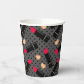 口紅お気に入りの装飾用クッション 紙コップ (左)