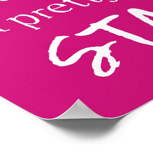 口紅が問題を解決できない ポスター (角)