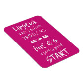 口紅が問題を解決できない マグネット (右側)