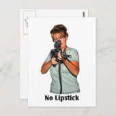 口紅なし ポストカード (正面/裏面)