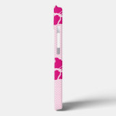 口紅のキスの形のプリントパターン Case-Mate iPhoneケース (裏面 / 左)