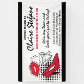 口紅のディストリビューターの美しいのパーティー/展示会 横断幕 (縦)