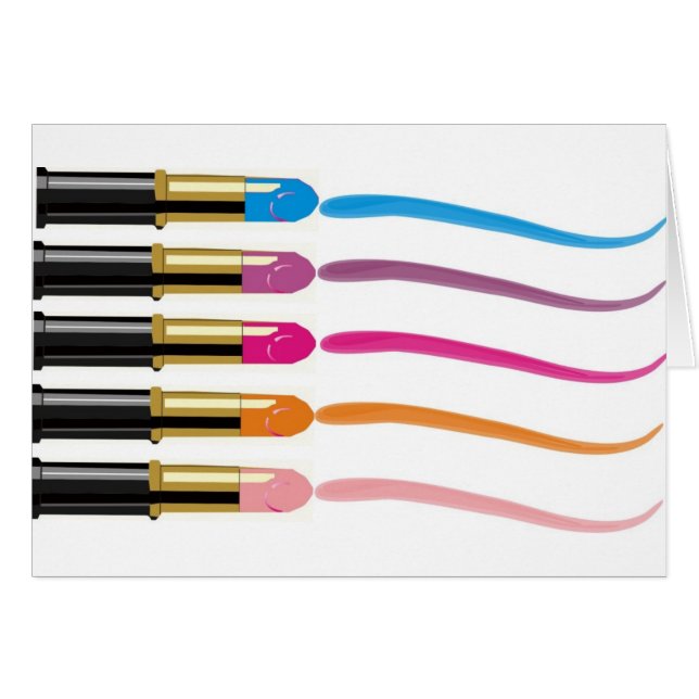 口紅のプリント (正面横)