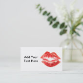 口紅の名刺 名刺 (スタンド正面)