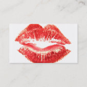 口紅の名刺 名刺 (裏面)