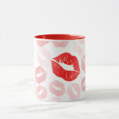 口紅の唇 マグカップ (中央)