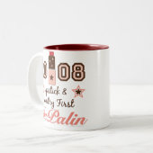 口紅の国McPalinの最初2008年のマグ ツートーンマグカップ (正面左)