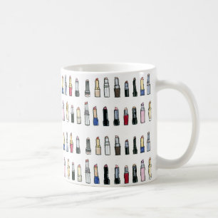 口紅の恋人のマグ コーヒーマグカップ