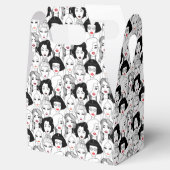 口紅の柄の女性 フェイバーボックス (オープン)