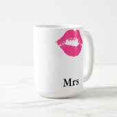 口紅の汚れ夫人 コーヒーマグカップ (正面右)