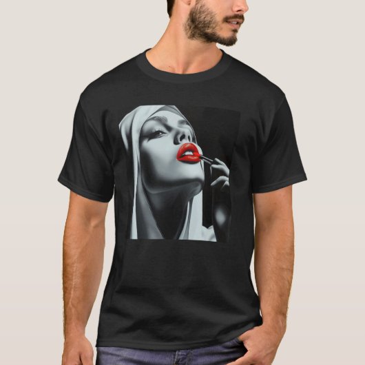 口紅をつけた反抗的な修女, 反抗的な修女 Tシャツ (正面)