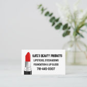 口紅カスタム業務用カード 名刺 (スタンド正面)