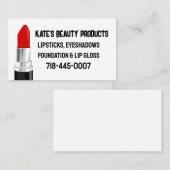 口紅カスタム業務用カード 名刺 (正面/裏面)