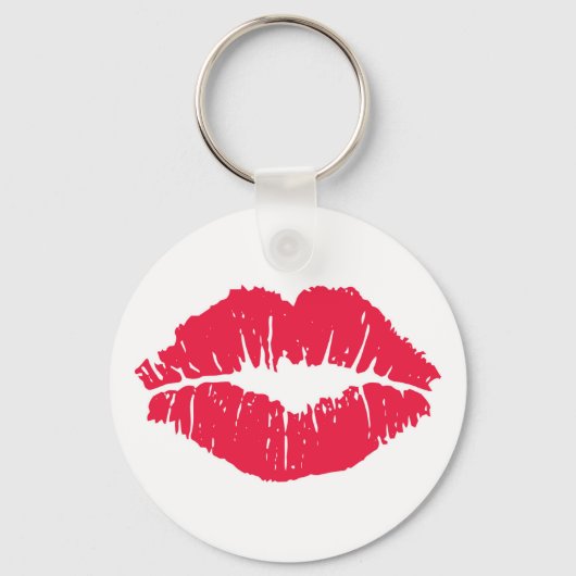 口紅キス キーホルダー (正面)