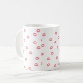 口紅キス：コーヒーマグ コーヒーマグカップ (正面左)