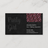 口紅キス/サロン 名刺 (裏面)