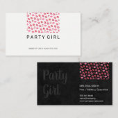 口紅キス/サロン 名刺 (正面/裏面)