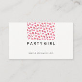 口紅キス/サロン 名刺 (正面)