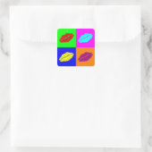 口紅キス スクエアシール (バッグ)