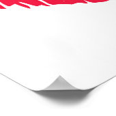 口紅キス ポスター (角)