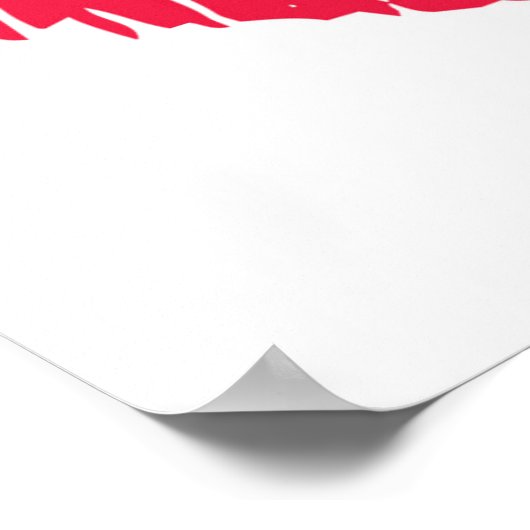 口紅キス ポスター (角)