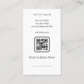 口紅キス |メイクアップツール 名刺 (裏面)