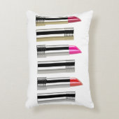 口紅クロムピンク赤の化粧料 アクセントクッション (正面(垂直))