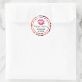 口紅ディストリビューターフローラキス包装シール ラウンドシール (バッグ)