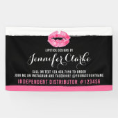 口紅ディストリビューターリップキストレードショー/パーティー 横断幕 (横)