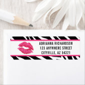 口紅ディストリビューターリップキス差出人住所ラベル ラベル (インサイチュ)